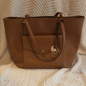 Michael Kors Brown Tote Bag